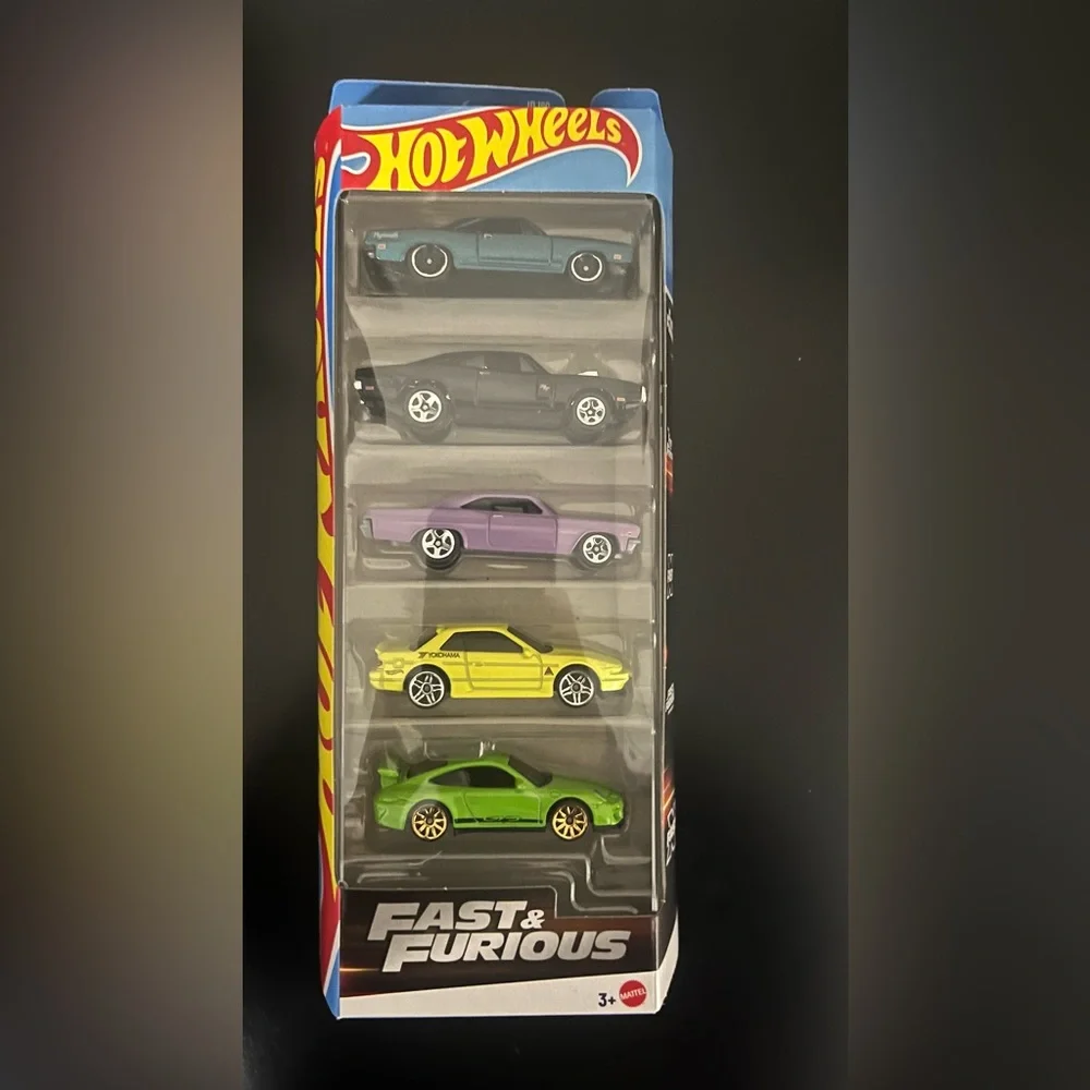 Hot Wheels 2025 Fast & Furious 5 Pack Cars Set 1/64